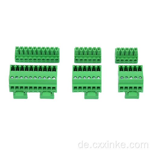 Bahntyp Lötmittel-freie männliche und weibliche Plug-in-Terminals